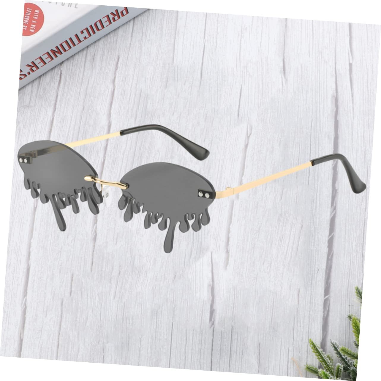 Реквізит для модної вечірки PACKOVE, стильні лінзи  Сірий, фото №7