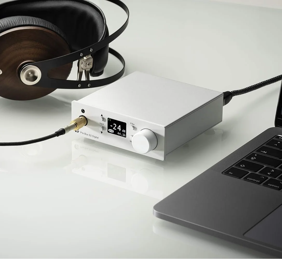 ЦАП підсилювач Pre Box S2 Digital Сірий, фото №4 ЦАП підсилювач Pre Box S2 Digital Сірий, фото №4