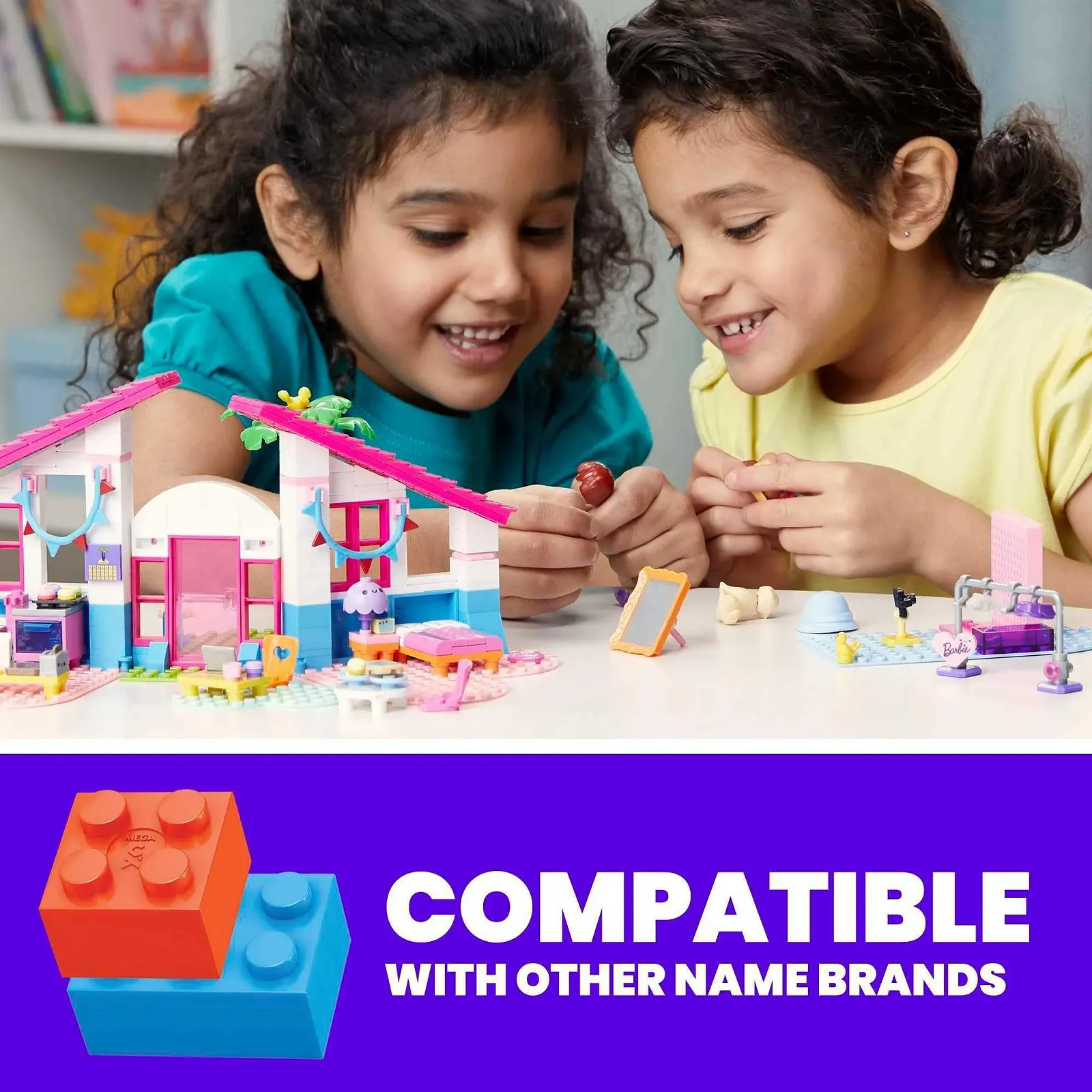 Набор Mega Barbie Construx GWR34 Malibu Villa, фото №3