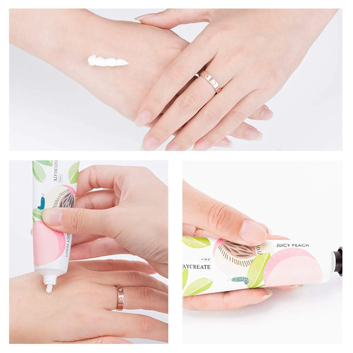 Крем для рук FERCAISH Зволожуючий з ароматом квітів та рослин з маслом ши, фото №5