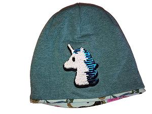 Шапка подвійна Maximo Дитяча для дівчинки з шикарною підкладкою - Фото 1