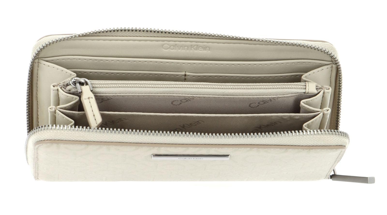 Гаманець Calvin Klein Daily Dressed Long Zip Around Stoney Beige, фото №2