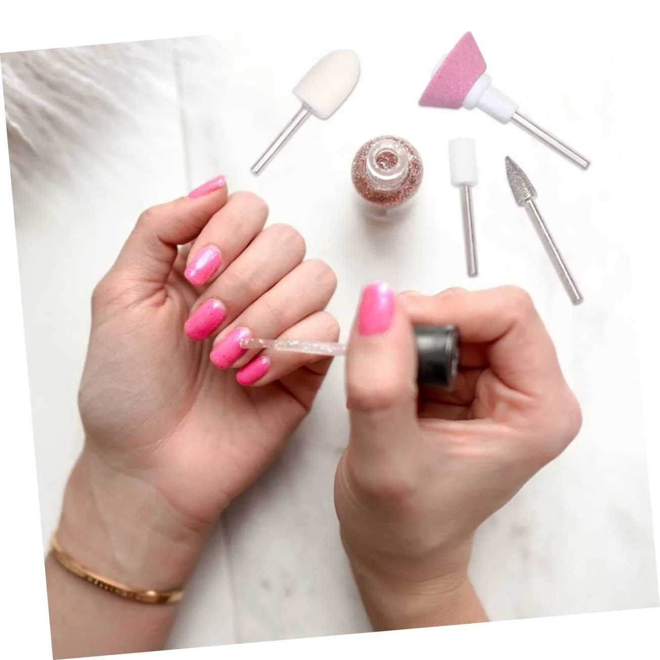 Набір полірувальних головок для нігтів Healvian, 2 коробки, фото №9 Набір полірувальних головок для нігтів Healvian, 2 коробки, фото №9