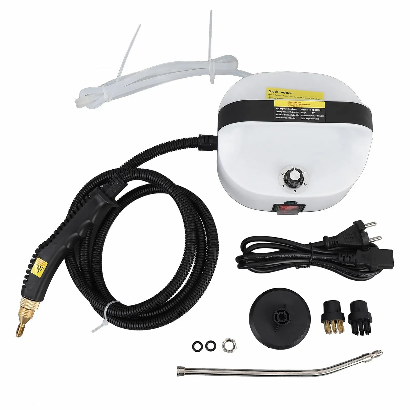 Ручний пароочисник Steam Cleaner Kit 50 to 400 Ml/min Portable, фото №6