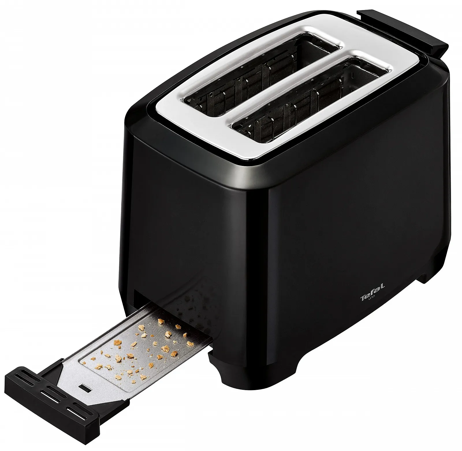 Тостер Tefal Uno TT1408 7 рівнів підсмажування (800 Вт) Чорний, фото №6
