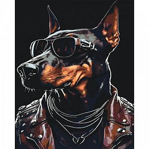 Картина по номерам Доберман 40x50 см [tsi238285-TSI] - Фото 1