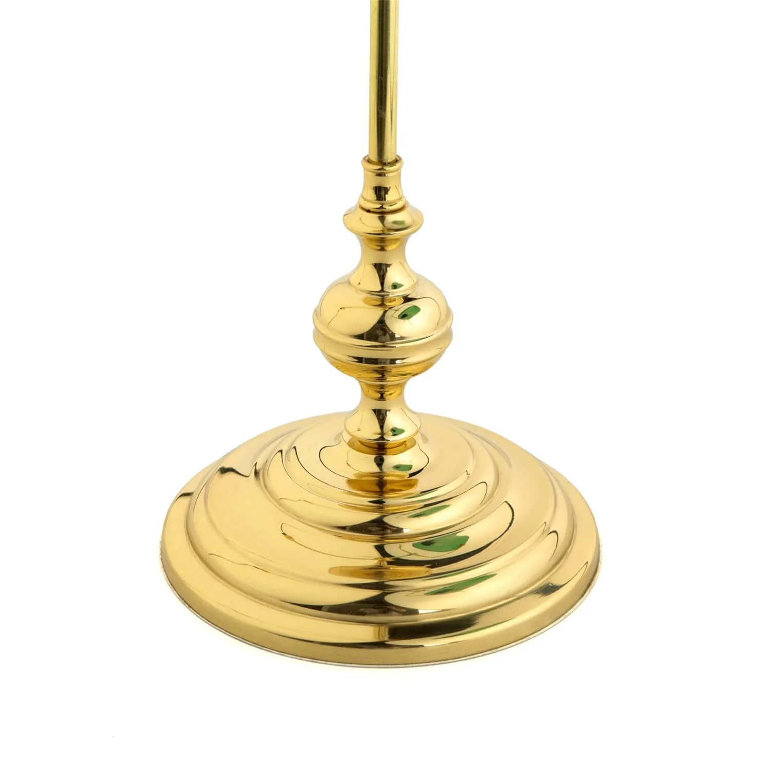 Настільна лампа Licht-Erlebnisse Banker Lamp 47 см E27 Зелений Латунь, фото №6