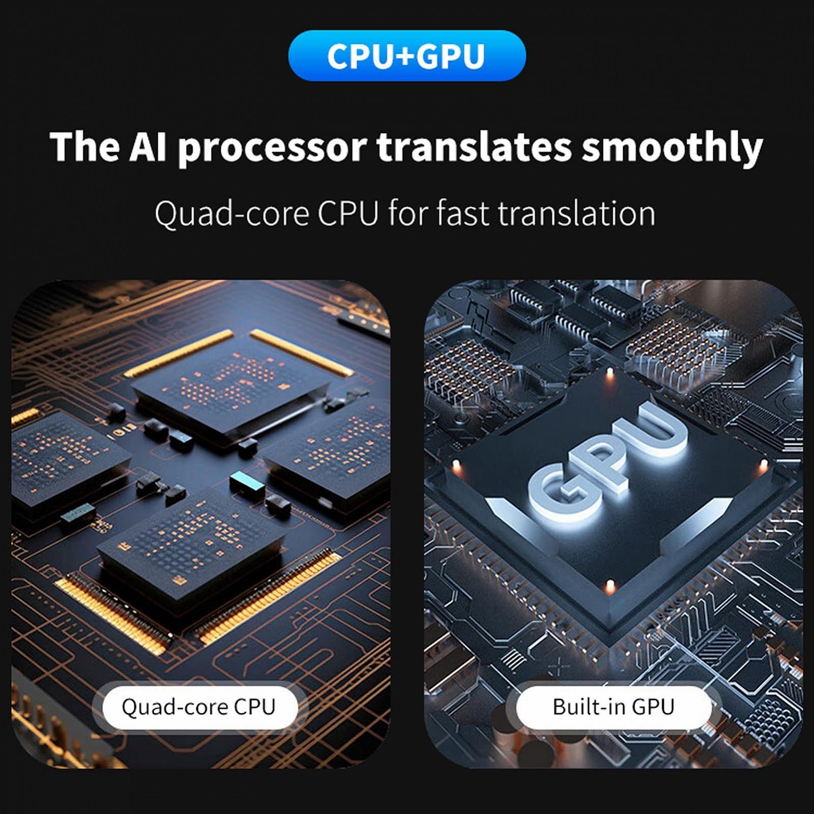 Устройство-переводчик для 138 языков, мгновенный 2024, устройство для перевода с сенсорным экраном 3,97 дюйма, двухсторонний реального времени, голосовой переводчик AI для бизнеса, обучения, путешествий, фото №7