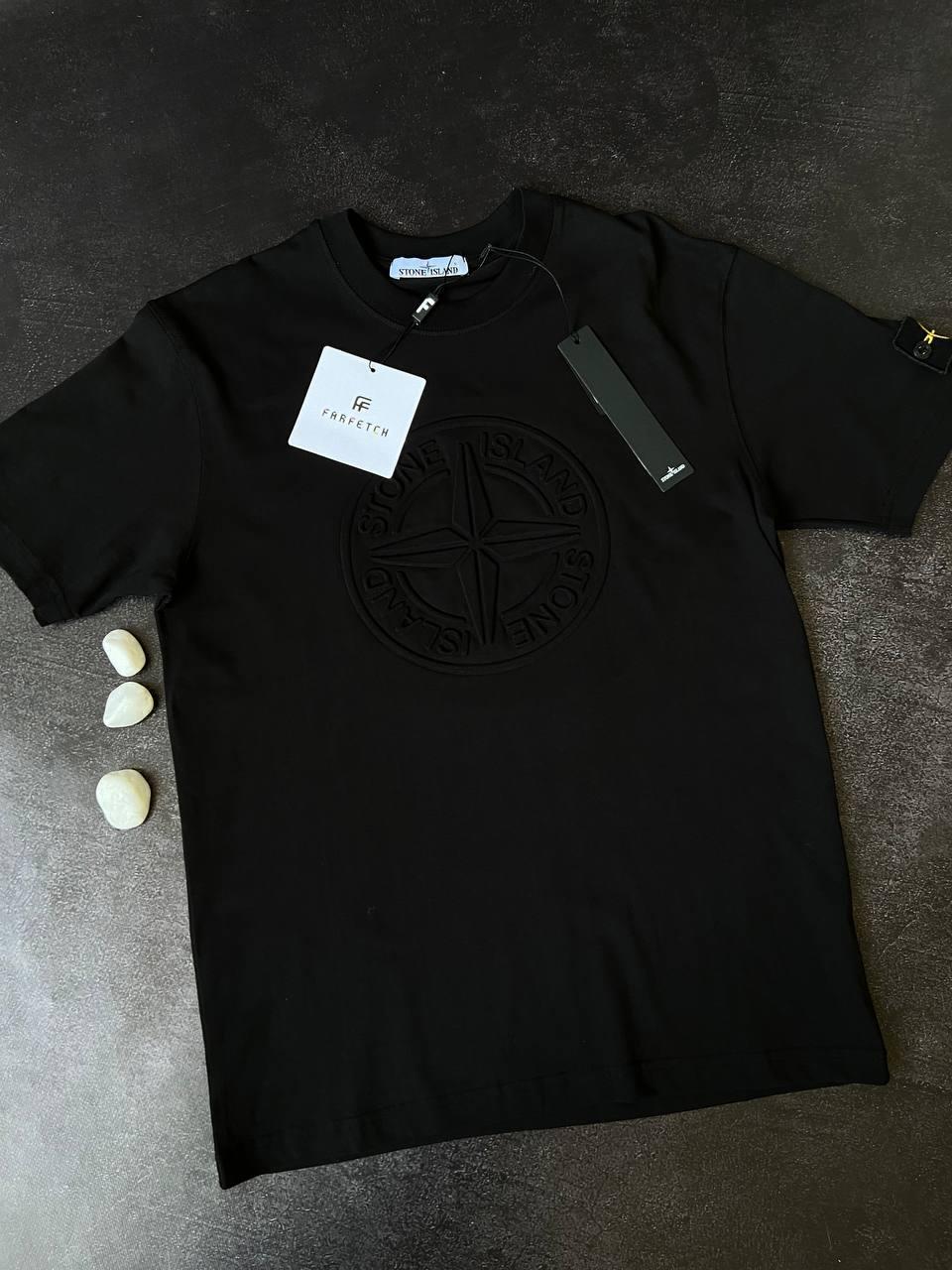 Мужская фирменная футболка Stone Island Lux, фото №7 Мужская фирменная футболка Stone Island Lux, фото №7