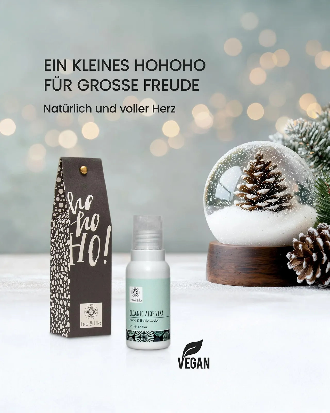 Лосьйон для рук та тіла Leo & Lilo Organic Aloe Vera 5 x 50 мл У подарунковій упаковці, фото №2 Лосьйон для рук та тіла Leo & Lilo Organic Aloe Vera 5 x 50 мл У подарунковій упаковці, фото №2