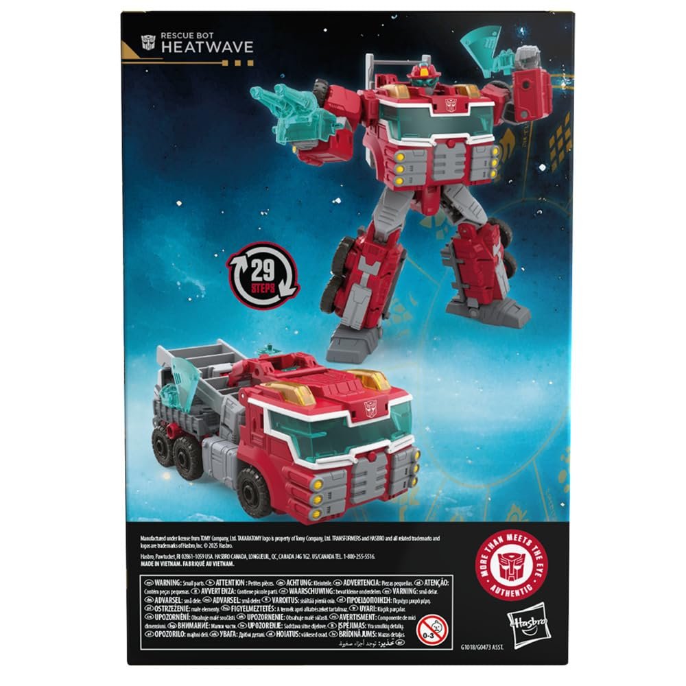 Фігурка Transformers Rescue Bot Heatwave Voyager Class, фото №7