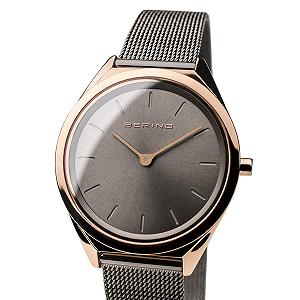 Унисекс часы BERING 31 mm с кварцевым механизмом | Наручные часы с корпусом и циферблатом из нержавеющей стали | Миланский браслет | Сапфировое стекло | 3 ATM | 17031 synthetic.ua - Фото 1