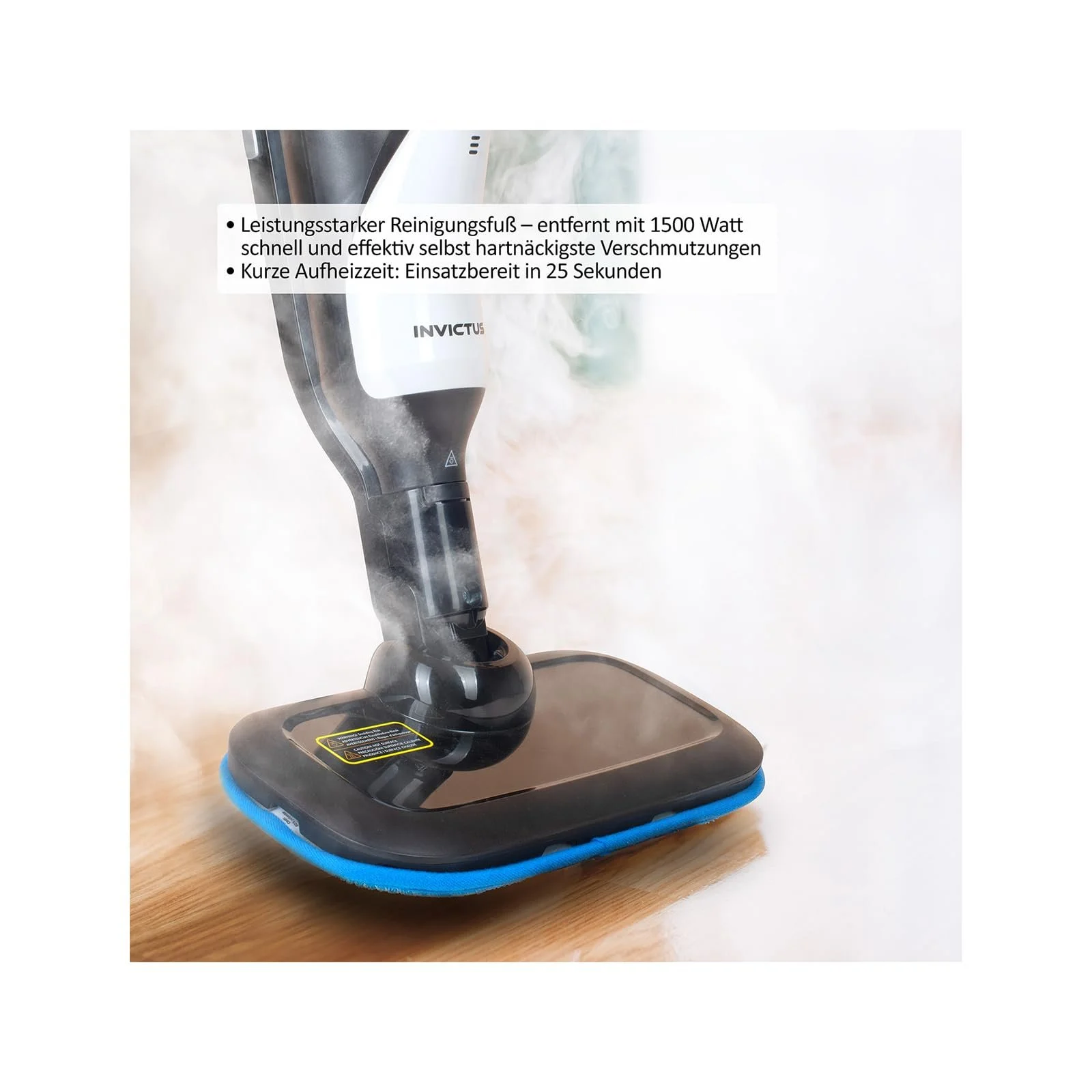 Пароочисник ручний та для підлоги Invictus 2.0 Набір 16 предметів, фото №7 Пароочисник ручний та для підлоги Invictus 2.0 Набір 16 предметів, фото №7