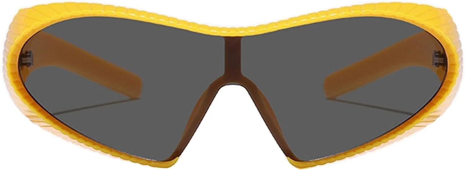 Сонцезахисні окуляри Vagbalena Футуристичні Велика оправа Суцільні, фото №2