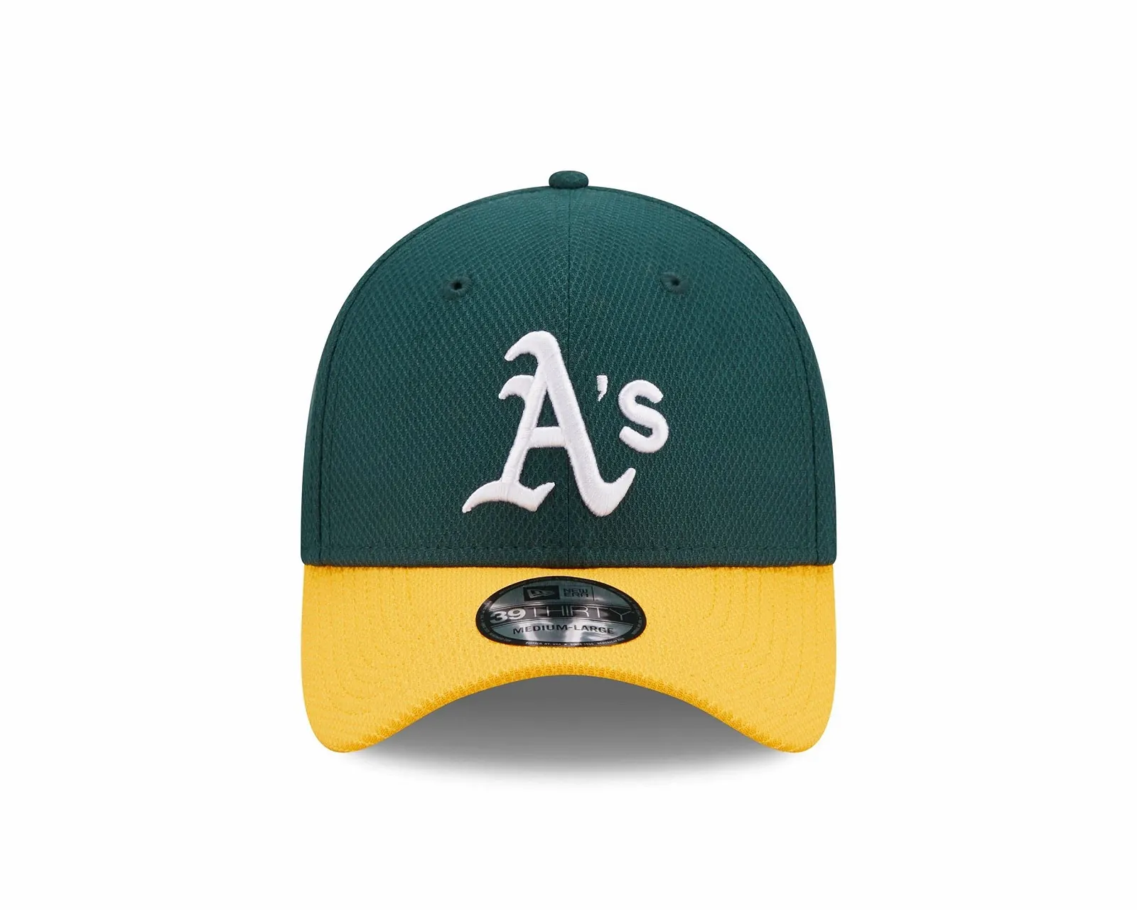 Кепка New Era MLB Diamond Era 39Thirty Stretch Oakland Athletics Темно-зеленая, фото №2 Кепка New Era MLB Diamond Era 39Thirty Stretch Oakland Athletics Темно-зеленая, фото №2