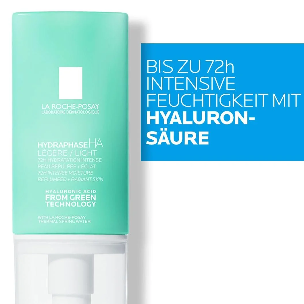 Крем для обличчя La Roche Posay Hydraphase HA Light легкий зволожувальний 50 мл, фото №2 Крем для обличчя La Roche Posay Hydraphase HA Light легкий зволожувальний 50 мл, фото №2