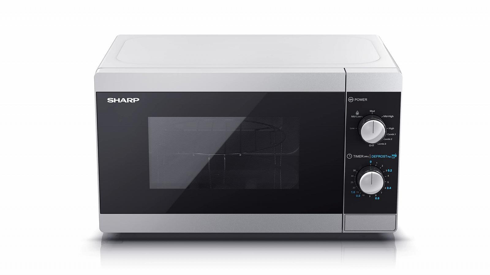 Микроволновая печь Sharp 20 л 800 Вт Гриль 1000 Вт серебристая, фото №4 Микроволновая печь Sharp 20 л 800 Вт Гриль 1000 Вт серебристая, фото №4