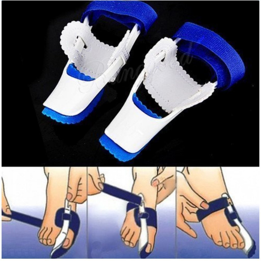 Випрямляч великого пальця ноги Синій Білий Коректор вальгусної деформації Hallux Valgus Нічна шина для полегшення болю, фото №2 Випрямляч великого пальця ноги Синій Білий Коректор вальгусної деформації Hallux Valgus Нічна шина для полегшення болю, фото №2