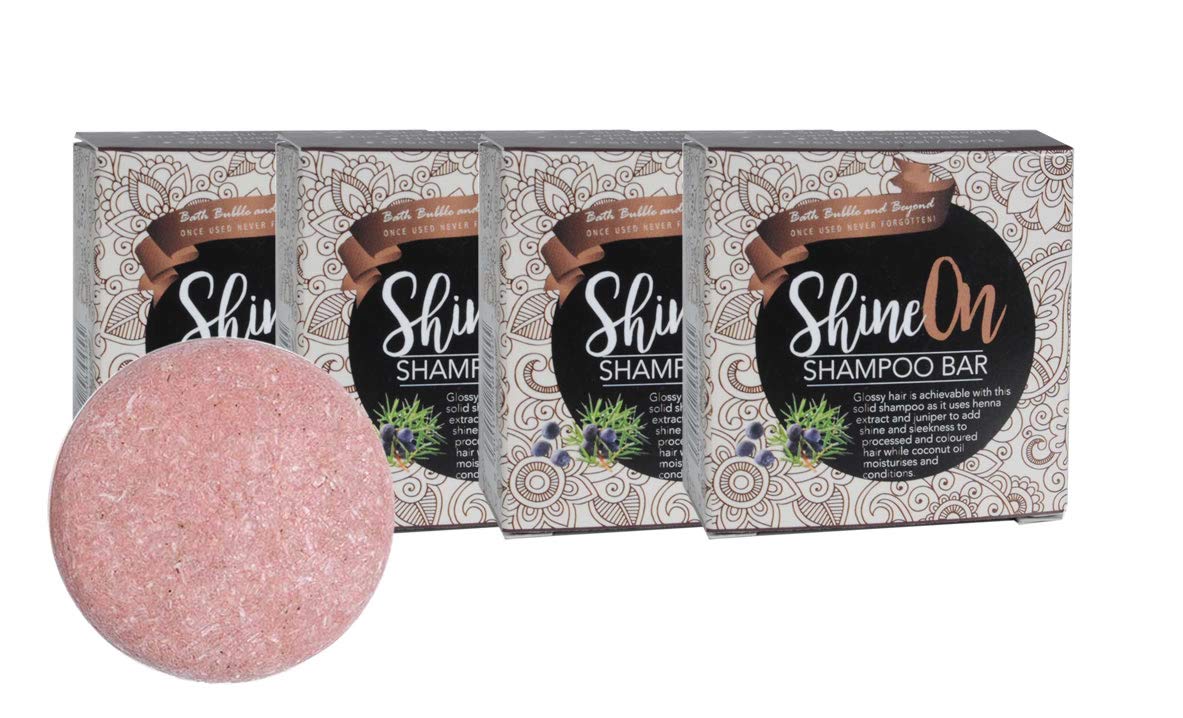 Набор 4 твёрдых шампуня для окрашенных и обработанных волос, фото №1