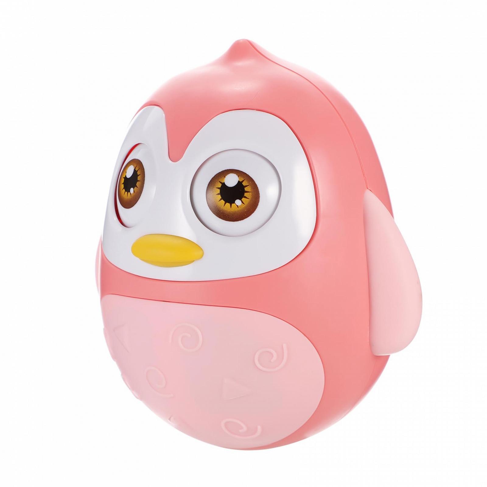 Чашка-неваляшка Abaodam Пингвин, розовый, фото №1