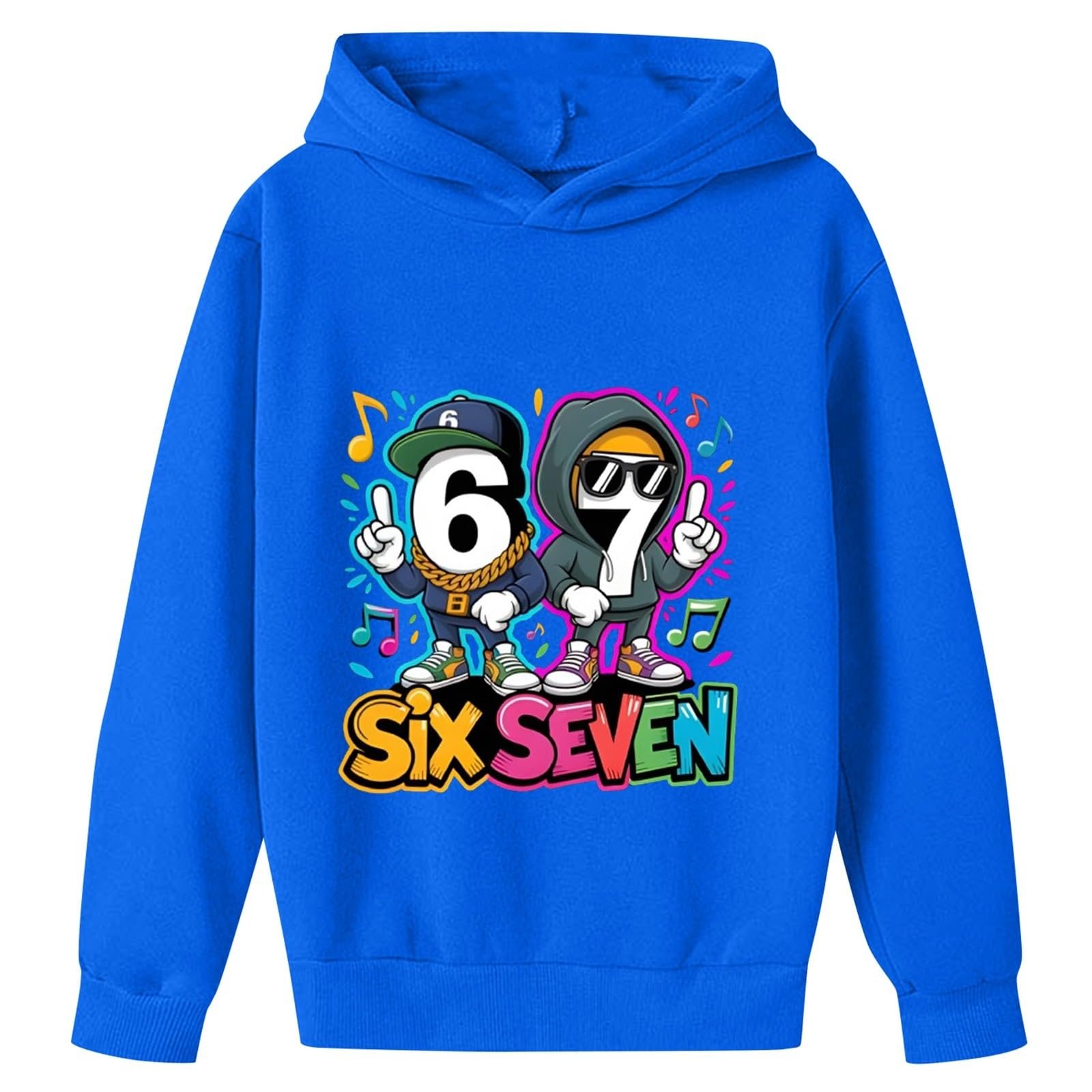 Худі Generisch 67 Six Seven Print для хлопчиків, фото №3