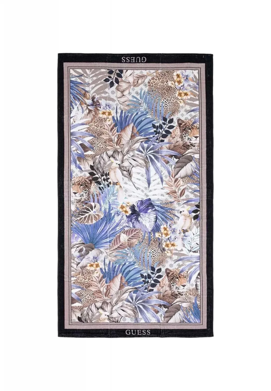 Рушник з принтом Guess для жінок - 180x98см, фото №1 Рушник з принтом Guess для жінок - 180x98см, фото №1