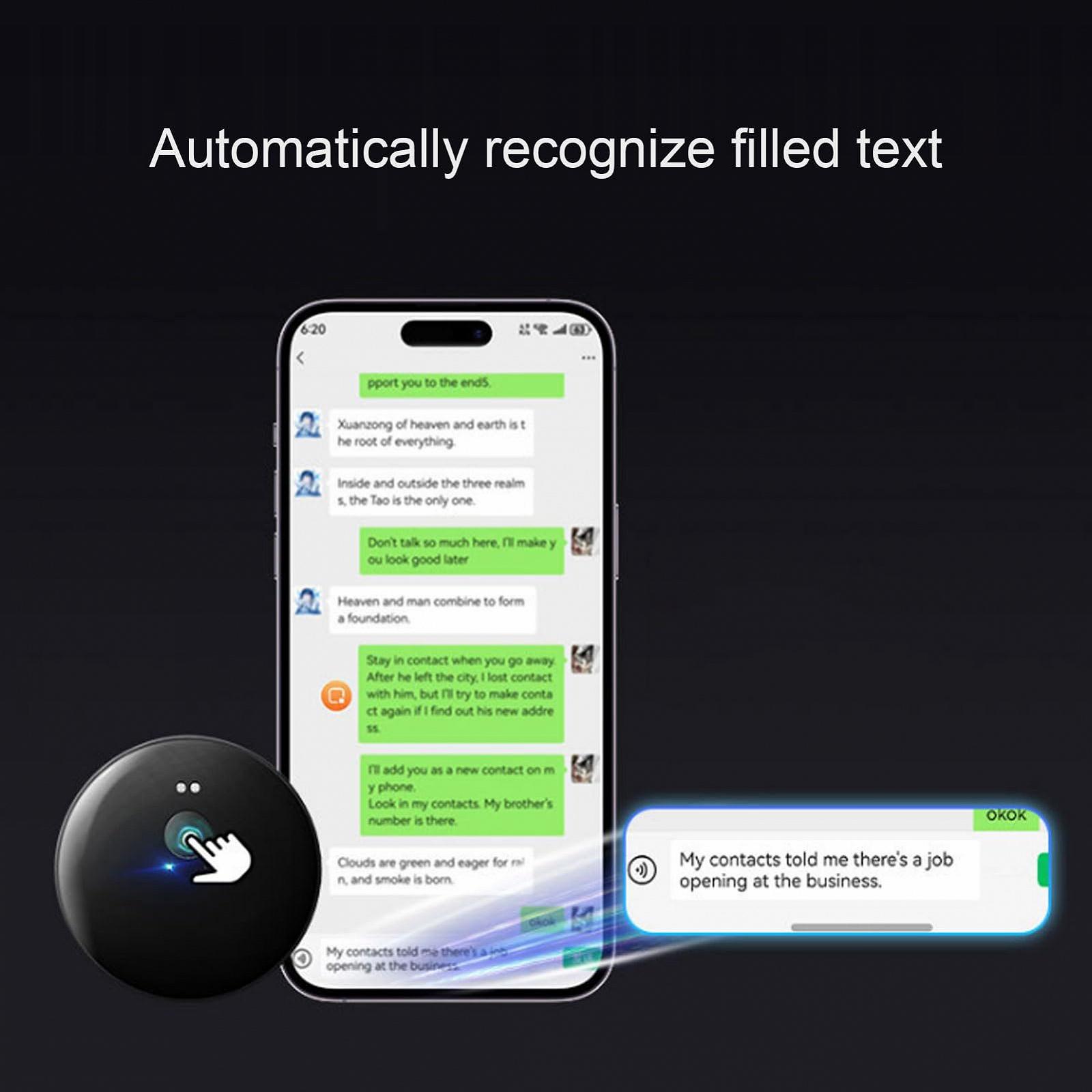 Навушники для перекладу AI в реальному часі,  50 мов Автоматичний голосовий, фото №2