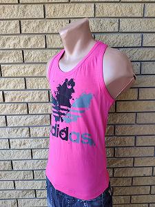 Футболка майка-борцовка мужская брендовая ADIDAS Турция synthetic.ua - Фото 1