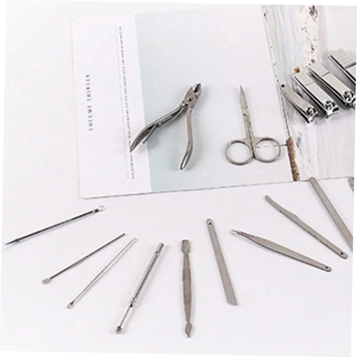 Набор маникюрный Healvian 19 предметов, фото №2 Набор маникюрный Healvian 19 предметов, фото №2