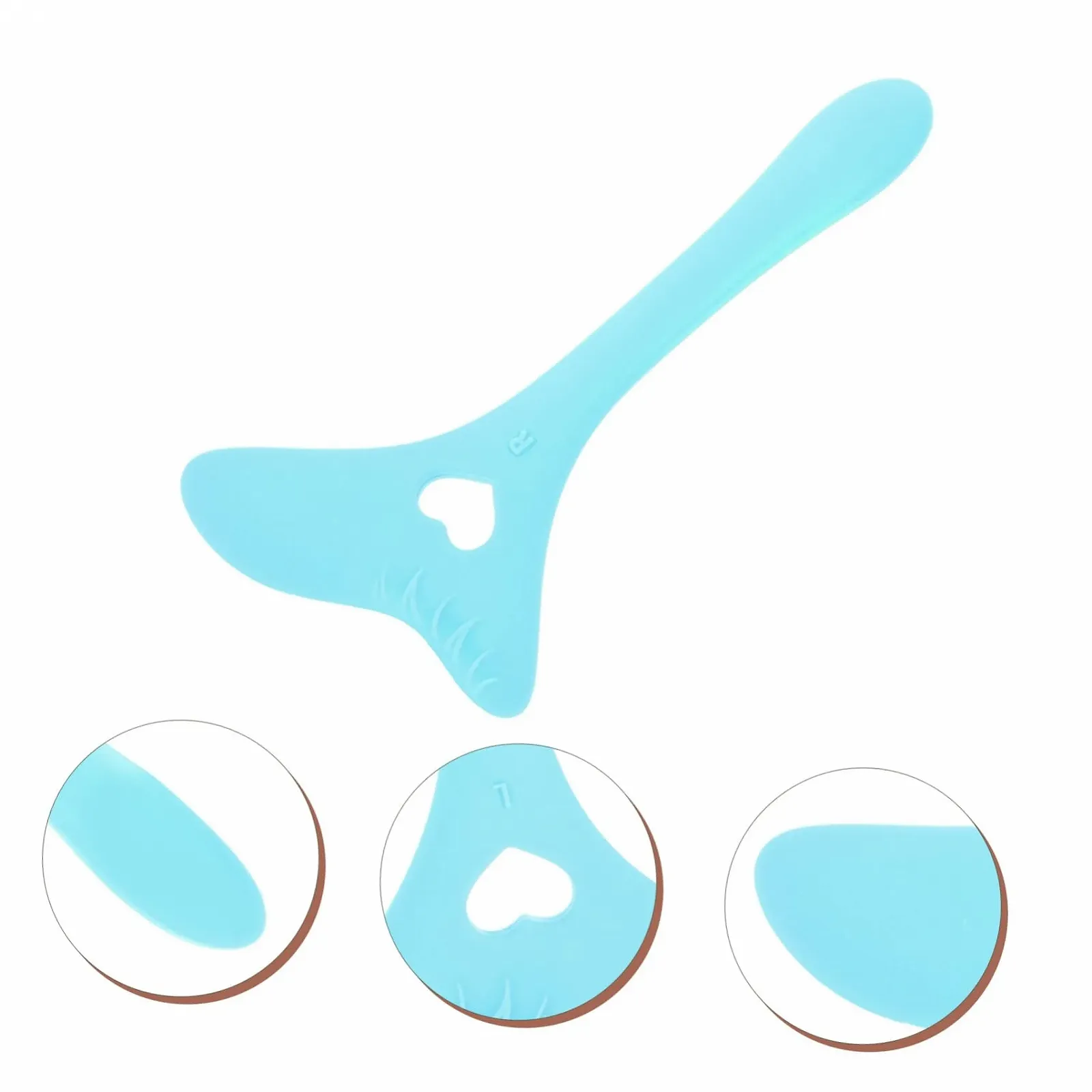 Допоміжний засіб для трафарету підводки Cosmetic Силіконовий Інструменти для макіяжу підводки, фото №5