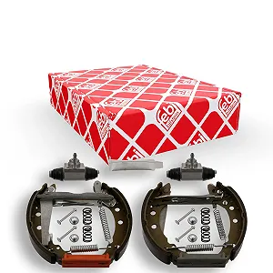 Комплект тормозных колодок FEBI BILSTEIN 37545 для AUDI SEAT VW задний мост - Фото 1