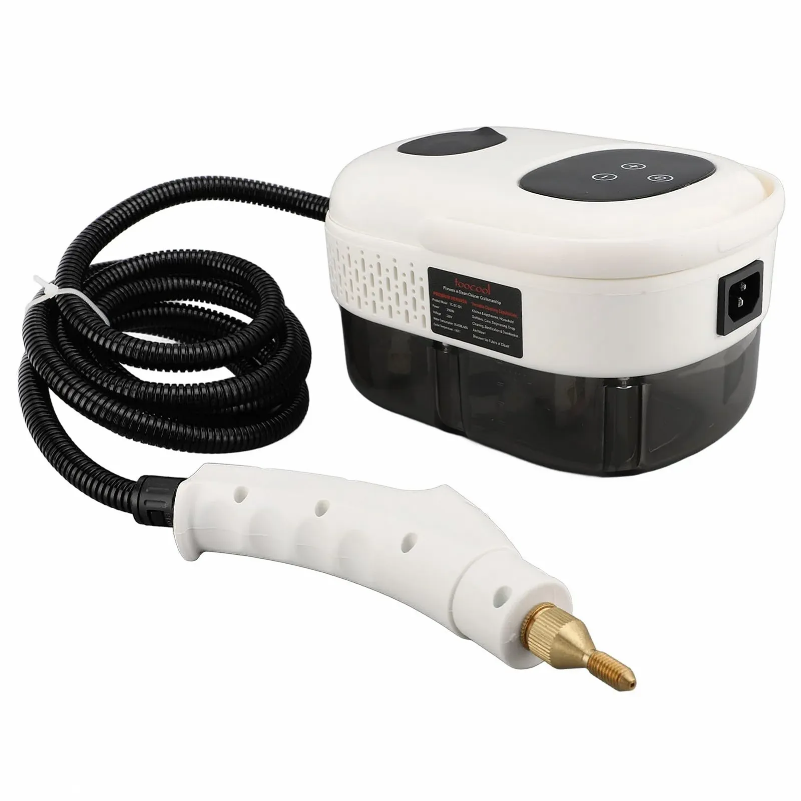 Ручний пароочисник високого тиску 2500 Вт сенсорний екран 3 бар 220 В 105°C, фото №9