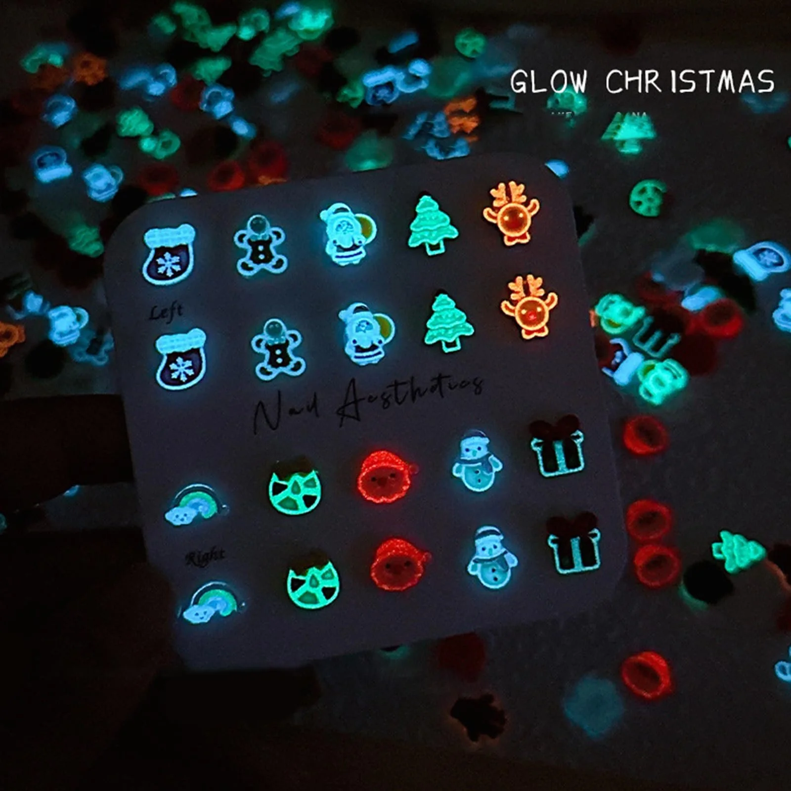 Украшения для ногтей из смолы 1 пакет. Добавьте праздничного шарма вашим ногтям, фото №8 Украшения для ногтей из смолы 1 пакет. Добавьте праздничного шарма вашим ногтям, фото №8