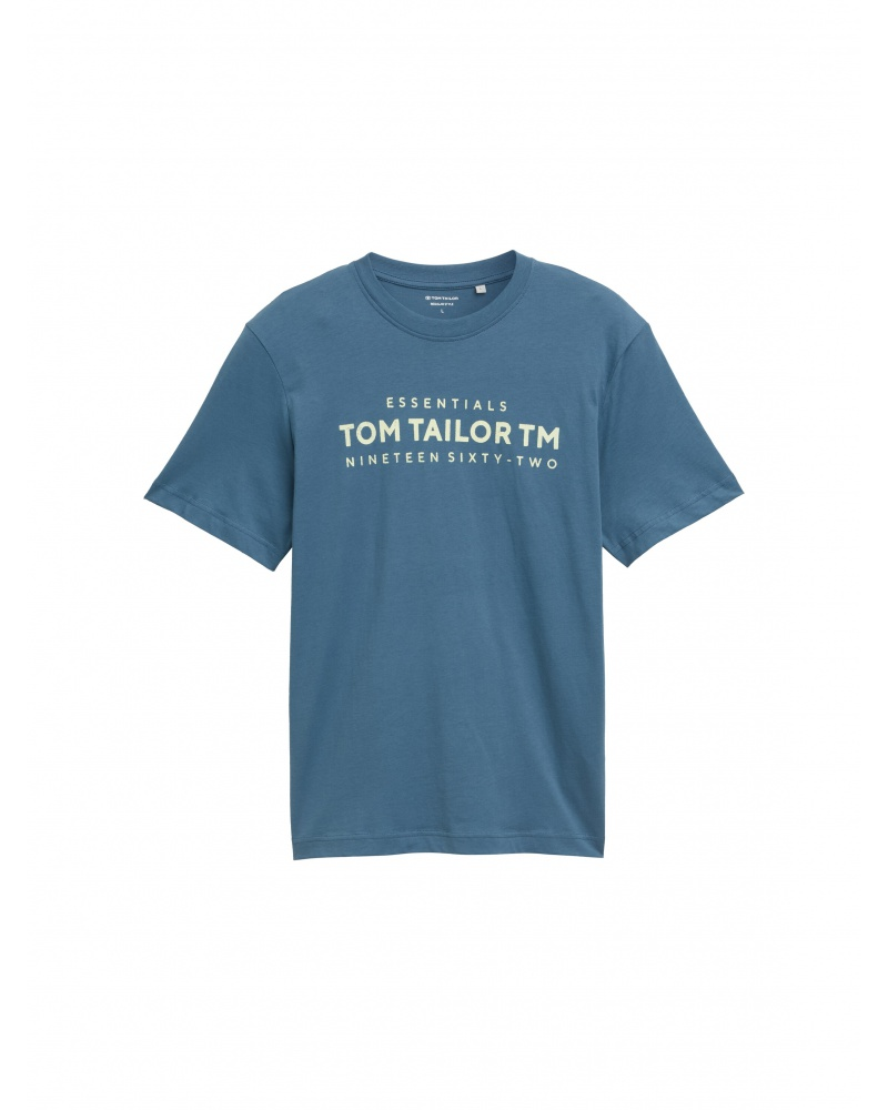Футболка Tom Tailor 1045631-36985 Синий 2XL, фото №4