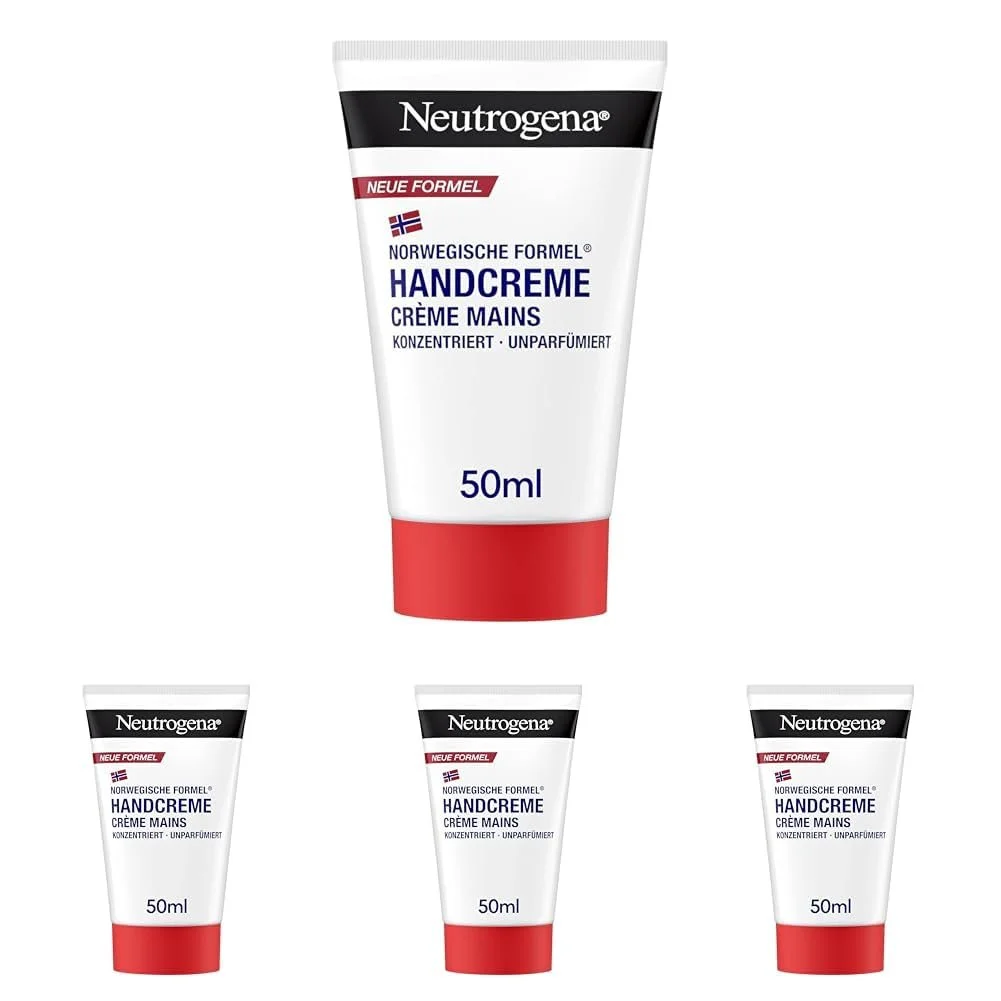 Крем для рук Neutrogena Unscented 50мл (4 шт. в упаковці), фото №1