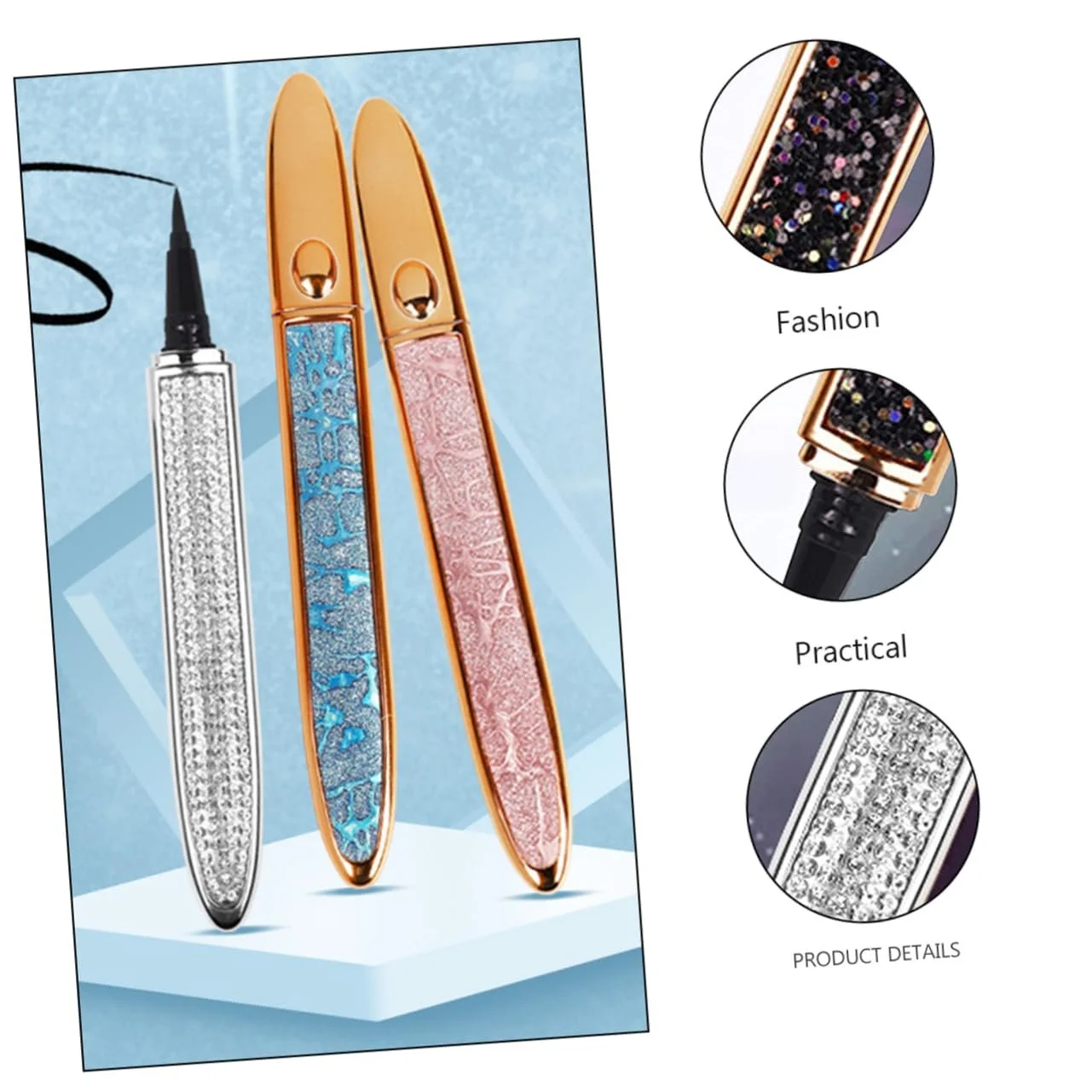 Підводка MERRYHAPY Diamant Срібна, фото №5 Підводка MERRYHAPY Diamant Срібна, фото №5