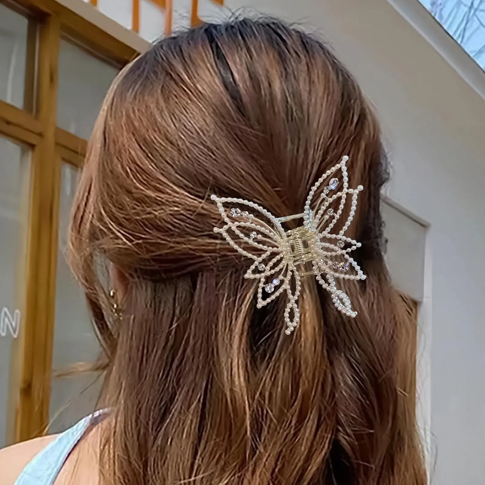 Заколка для волос Метелик Crystal Модный Блестящий Страз Свадебный, фото №9 Заколка для волос Метелик Crystal Модный Блестящий Страз Свадебный, фото №9