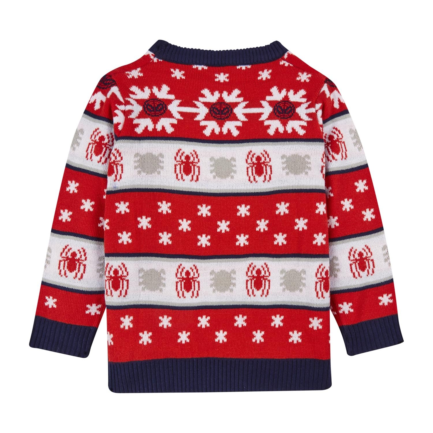 Джемпер Marvel Людина-павук Різдвяний, Акриловий в'язаний дитячий джемпер, фото №5