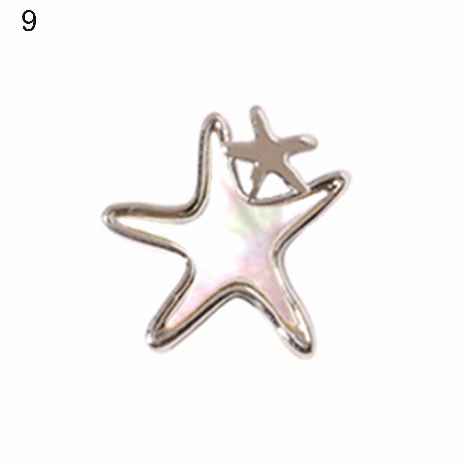 Украшение для ногтей Бантик Морская звезда Стразы для ногтей Самоцветы Жемчуг для ногтей для женщин Девушек Украшение для ногтей Рождественские подарки на день рождения #14, фото №7