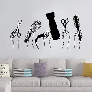 Наклейка на стіну Перукарня PVC 42 x 81 см - Фото 1