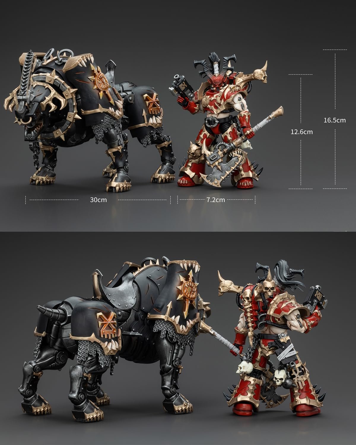 Фигурка JoyToy GW 40K World Eaters Lord Invocatus, 12,6 см, фото №5