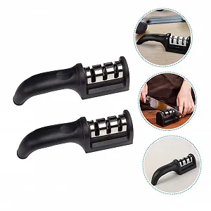 Набір точилок для ножів алмазних чорні 2 шт synthetic.ua - Фото 1