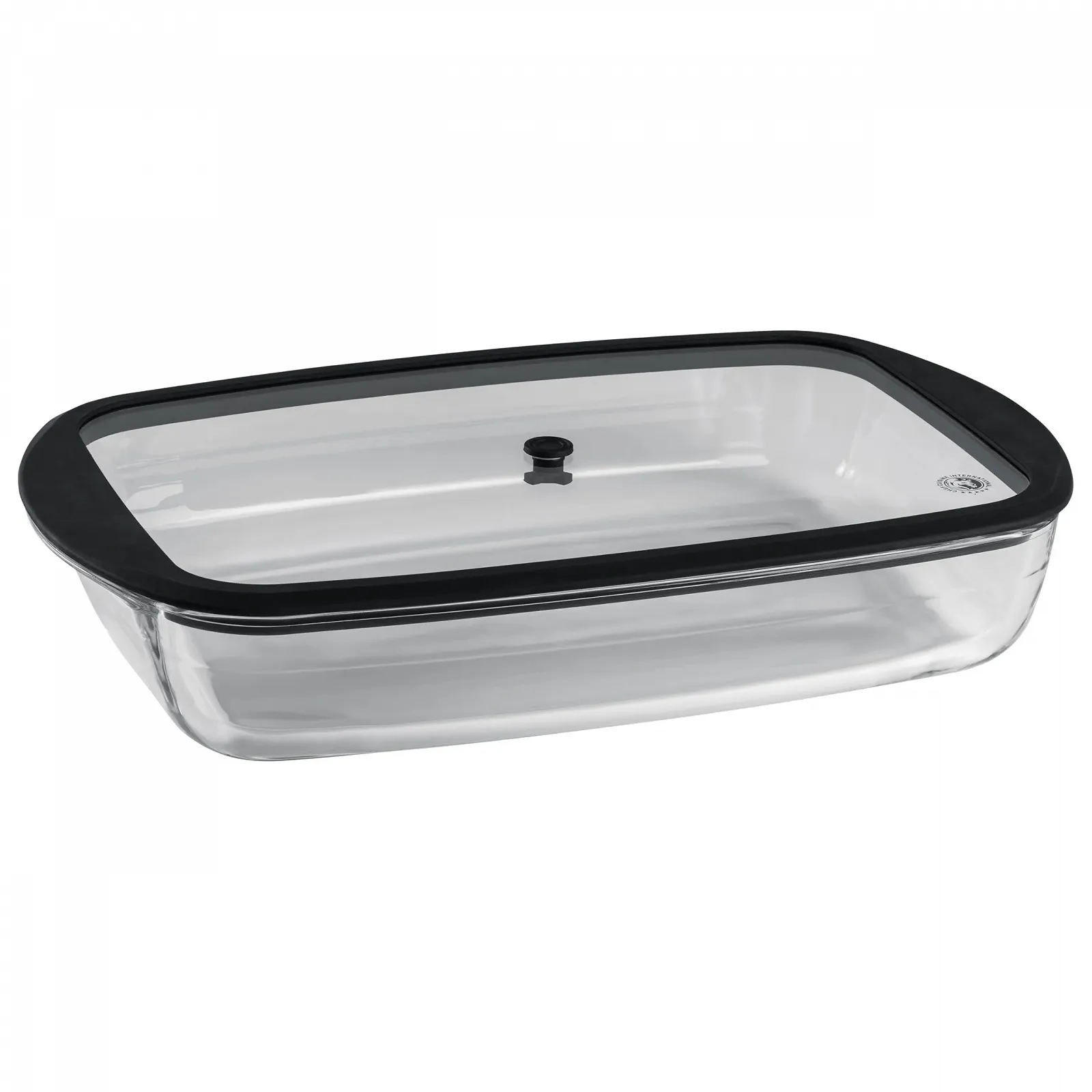Форма для запекания вакуумная CHEF CUISINE прямоугольная с крышкой и термостойкими перчатками 3.6 л Черная, фото №3
