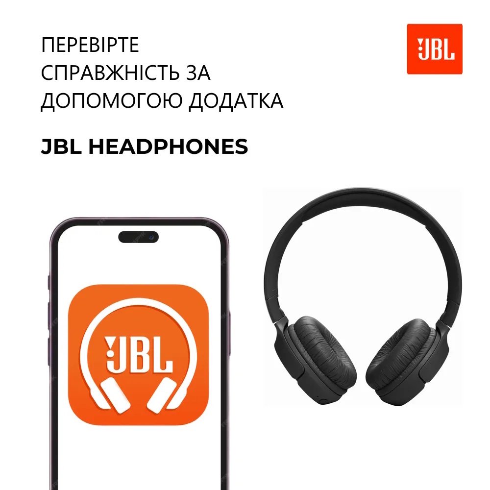 Навушники JBL TUNE 520BT ANC BT5.3 57h Black, фото №6