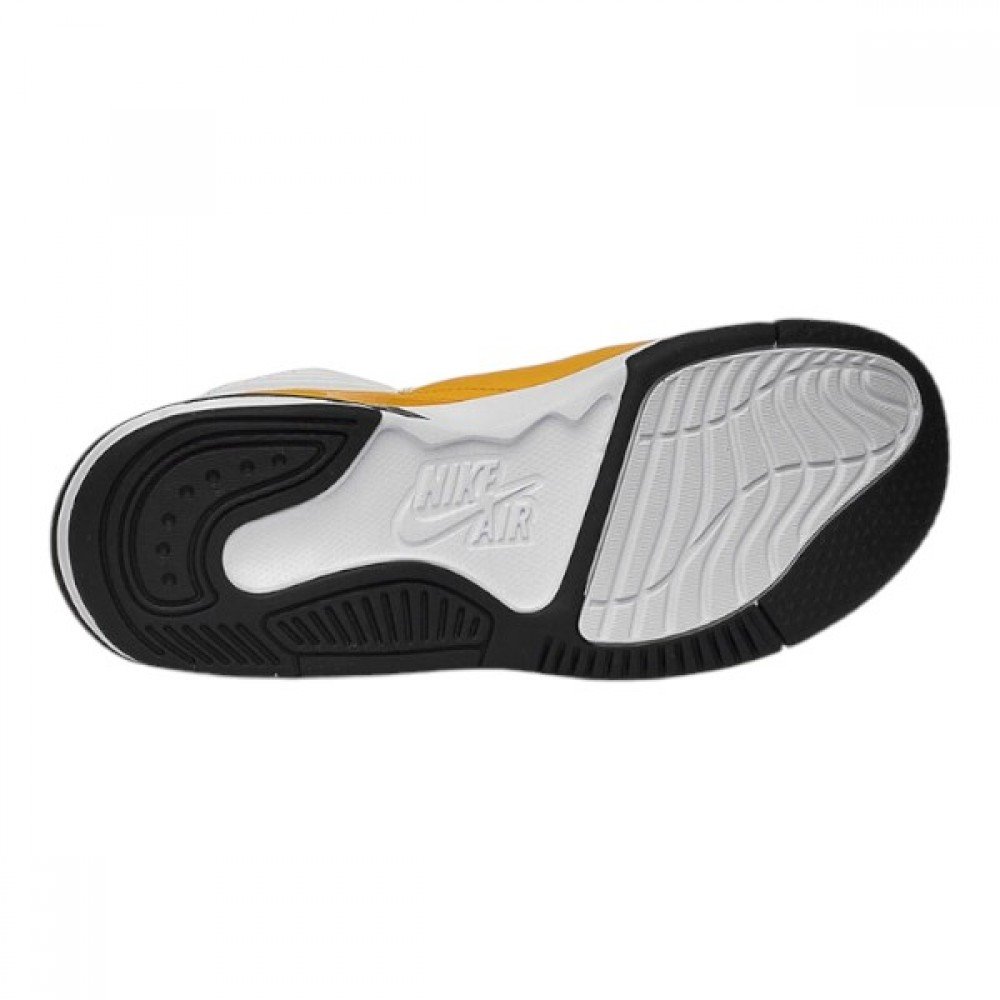 Кросівки AIR JORDAN MAX AURA 5 SHOES WHITE/ORANGE 41, фото №4