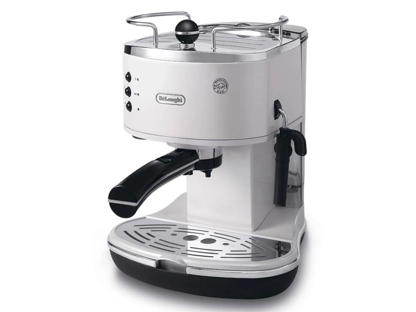 Кофеварка De'Longhi Icona ECO 311.W с капучинатором 15 бар белая, фото №1