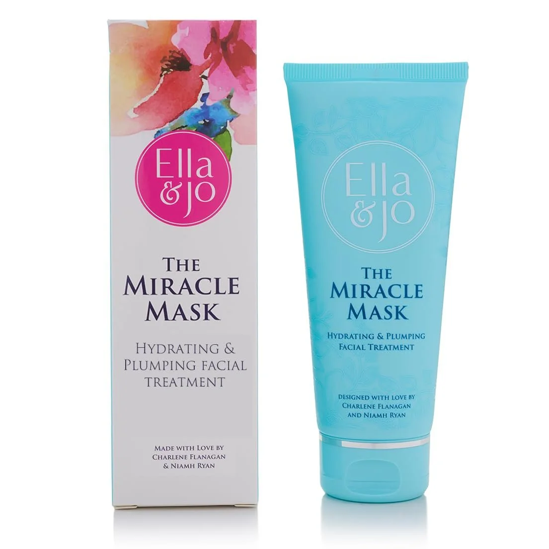 Маска для обличчя Ella and Jo Miracle Hydrating, гіалуронова кислота + вітамін Е + ніацинамід + сквален, для живлення, фото №1