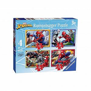 Пазл Ravensburger Marvel Spider-man 6915 4 в 1 19 x 14 см - Фото 1