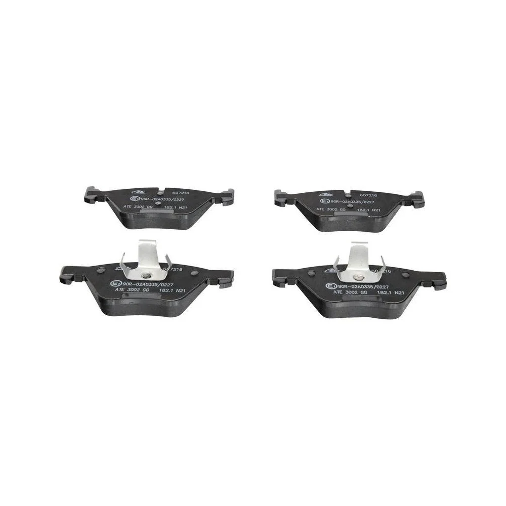 Комплект гальмівних колодок, дискове гальмо ATE 13.0460-7216.2 для BMW, передня вісь, фото №1 Комплект гальмівних колодок, дискове гальмо ATE 13.0460-7216.2 для BMW, передня вісь, фото №1