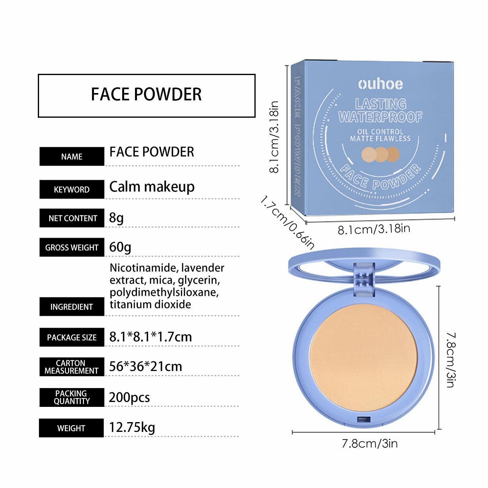 Пудра Pratvider Matte Fixing Foundation Make-Up Fixing Portable, фото №6